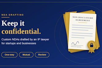 draft a professional non disclosure agreement