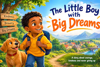 design children book illustration and cover children story book illustration