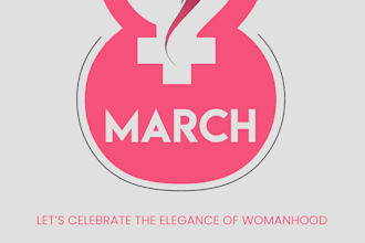 design stunning womens day creative campaign