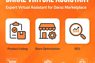be your expert daraz virtual assistant