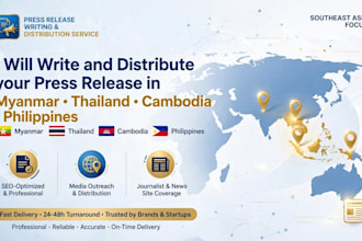 write and distribute your press release in myanmar thailand cambodia philippines