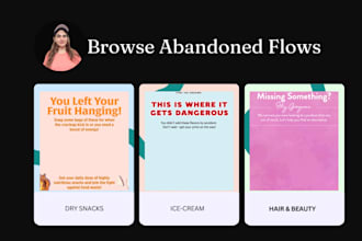 write abandoned cart email flow copy for your ecommerce brand