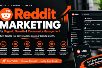 do reddit marketing for organic growth and community management