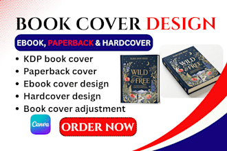 design a professional KDP book cover for ebook, paperback and hardcover
