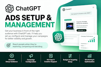 set up chatgpt ads and manage chatgpt ads campaigns
