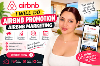 do airbnb promotion airbnb marketing hotel bookings airbnb SEO airbnb listing