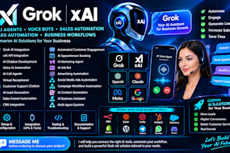 grok xai voice bot multi ai agent sales bot ai ads automation API integration