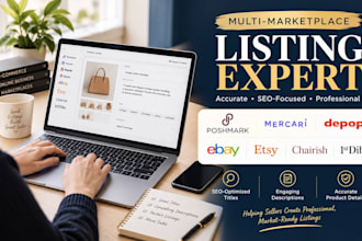 manually list products on poshmark ebay chairish 1stdibs