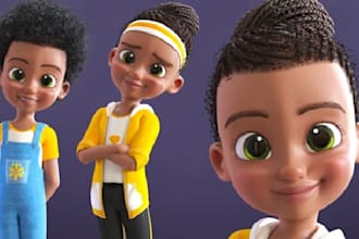 create 3d character models, 3d sculping and custom digital sculpts