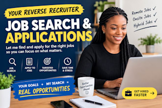 search and apply for jobs as a reverse recruiter