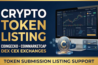 assist token listing on coingecko coinmarketcap dex and cex exchanges