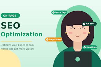 do complete on page SEO optimization or website optimization