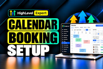 set up your gohighlevel calendar, booking, reminders and CRM automation