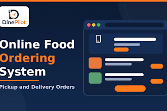 build an online food ordering system with pickup and delivery
