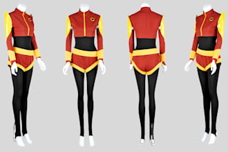 sew custom cosplay costume, craft anime armor, and props for halloween