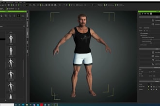 create, rig, 3d avatar for iclone 8, cc4, cc5, reallusion, c4d, maya, bone, ue5