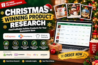 christmas winning product research aliexpress cjdropshipping seasonal gift pod