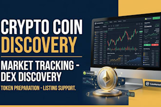 prepare your coin for market tracking dex discovery and crypto listing