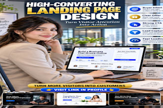 design a professional wordpress landing page or sales funnel