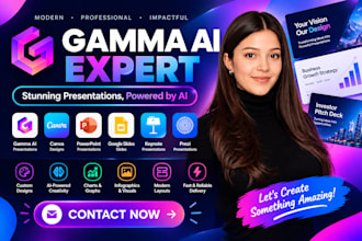 gamma ai presentation canva ai slide startup ppt investor fundraising pitch deck