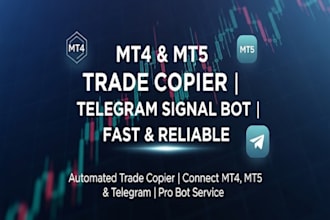 build trade copier bot telegram trade copier bot signal copier to mt4 mt5