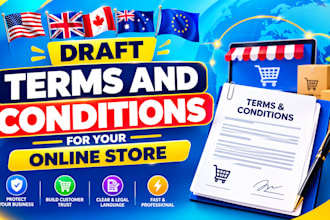 draft terms and conditions for your online store