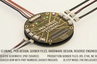 do hardware reverse engineering, pcb design,