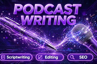 write your detailed SEO podcast show notes