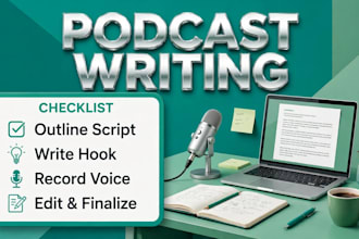 write SEO optimized podcast show notes and summaries
