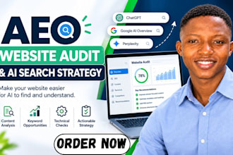 do aeo website audit  adn ai search strategy for small businesses
