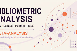 do bibliometric analysis for wos, scopus, pubmeds, ieee and meta analysis