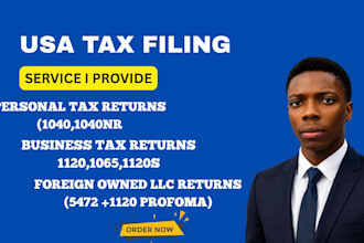 provide professional tax preparation and tax filing support