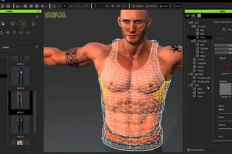 rig and model 3d characters for reallusion cc4, cc5 and iclone 8