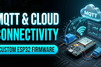 build esp32 iot projects with sensors, wifi and mqtt integration