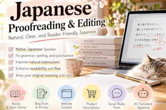 proofread, edit, and rewrite your japanese text naturally
