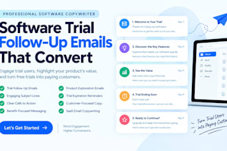write professional software trial follow up emails