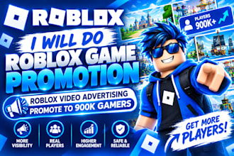do roblox game promotion roblox video advertising promote to 900k gamers