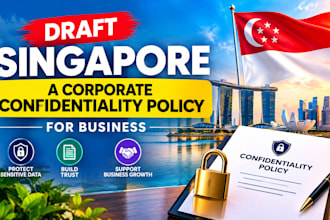 draft singapore, a corporate confidentiality policy, for business