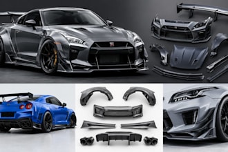 design car body kits, widebody kits and 3d automative parts for vehicles