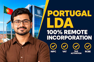 register portugal lda company nipc vat and rcbe compliance