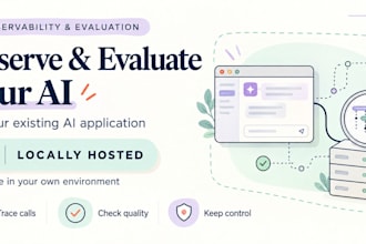 add ai observability, tracing and output evaluation to your app