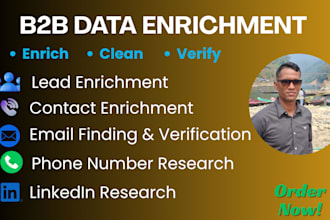 enrich your contact list with verified business information