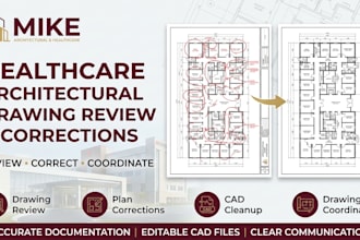 review and coordinate healthcare architectural drawings