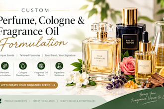 develop custom perfume, cologne and fragrance oil formulations