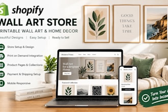 wall art shopify store printable wall art website print on demand home decor