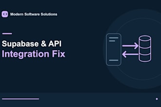 fix supabase authentication, rls or API integration issues