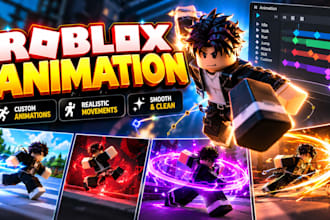 create custom roblox animations for your game