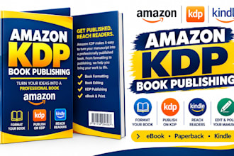 format book interior for amazon KDP paperback, hardcover, and kindle ebook