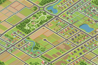 create estate map, subdivision plans, parcel layout, and property map