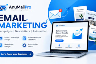 create email marketing campaigns and newsletters